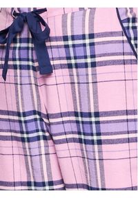 Cyberjammies Spodnie piżamowe Brushed Check 9464 Różowy Regular Fit. Kolor: różowy. Materiał: bawełna #3
