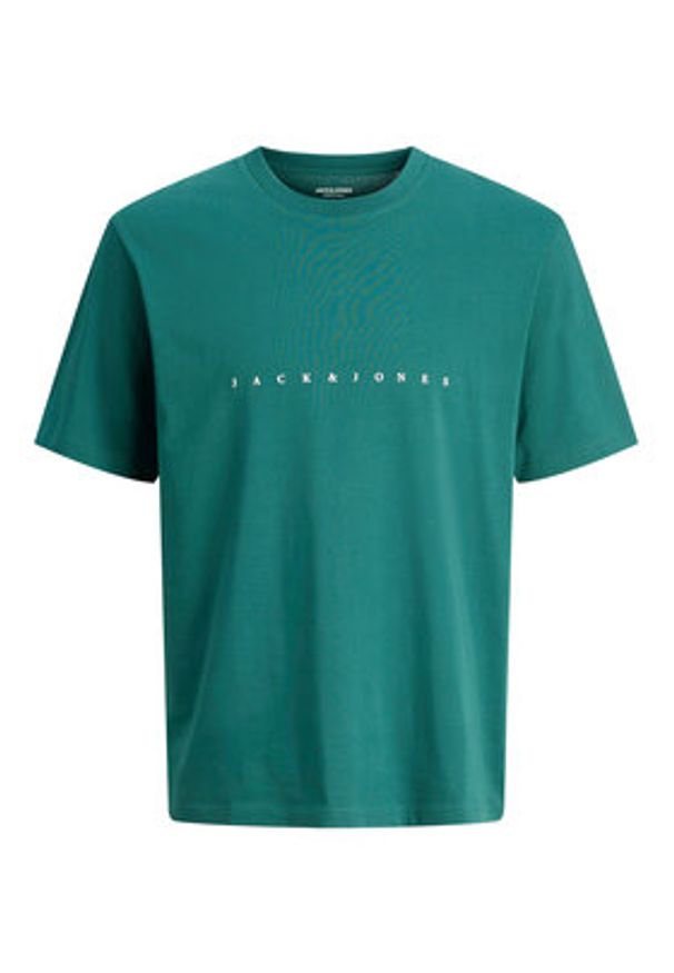 Jack & Jones T-Shirt Star 12234746 Zielony Regular Fit. Kolor: zielony. Materiał: bawełna