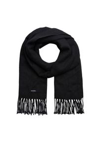 Jack & Jones - Jack&Jones Szalik 12140332 Czarny. Kolor: czarny. Materiał: syntetyk