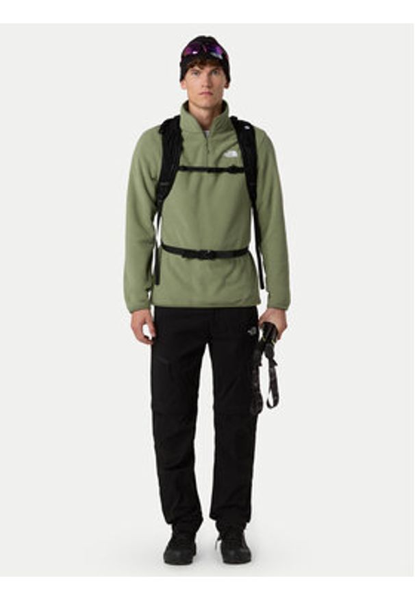 The North Face Polar Glacier NF0A8D0Q Zielony Regular Fit. Kolor: zielony. Materiał: syntetyk