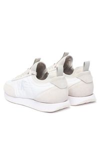 Calvin Klein Sneakersy Retro Runner YM0YM01414 Kremowy. Kolor: kremowy. Materiał: materiał #3