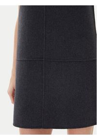 Calvin Klein Sukienka dzianinowa LV044D017G Szary Relaxed Fit. Kolor: szary. Materiał: syntetyk #8