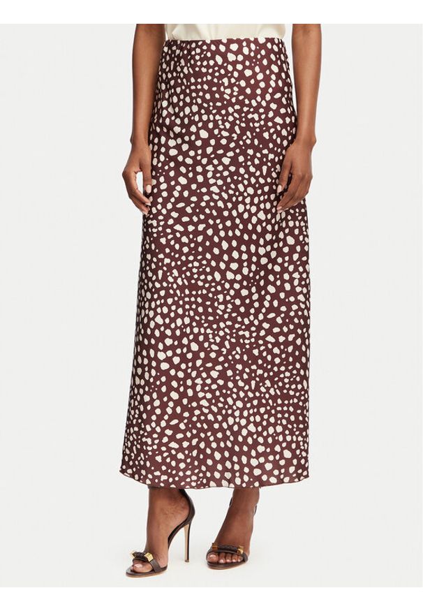 Rinascimento Spódnica maxi CFC0129022003 Brązowy Regular Fit. Kolor: brązowy. Materiał: syntetyk