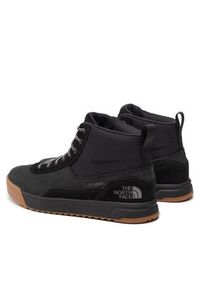 The North Face Sneakersy Larimer Mid Wp NF0A52RMMY31 Czarny. Kolor: czarny. Materiał: nubuk, skóra