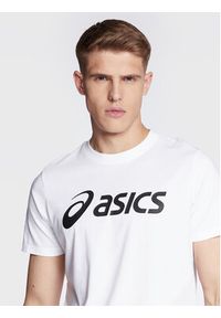 Asics T-Shirt Big Logo 2031A978 Biały Regular Fit. Kolor: biały. Materiał: bawełna