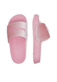 Juicy Couture Klapki PJC1 Różowy. Kolor: różowy. Materiał: materiał