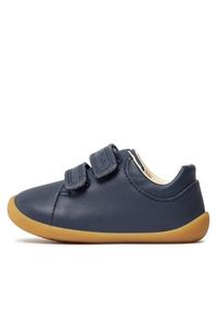 Clarks Półbuty Roamer Craft T 261422866 Granatowy. Kolor: niebieski. Materiał: skóra