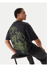 DC Shoes T-Shirt High Rollin EDYZT04367 Czarny Regular Fit. Kolor: czarny. Materiał: bawełna #6