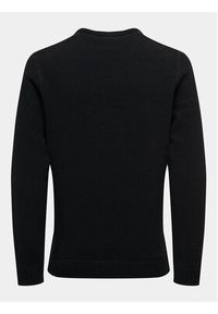 Only & Sons Sweter Ese 22023172 Czarny Regular Fit. Kolor: czarny. Materiał: syntetyk