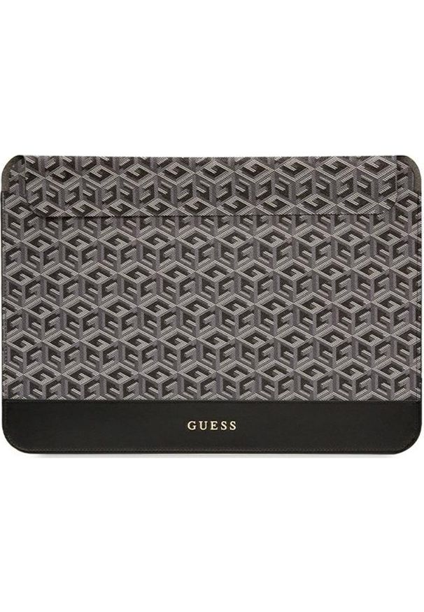 Etui Guess Guess Sleeve GUCS14HGCFSEK 14" czarny /black GCube Stripes. Kolor: czarny