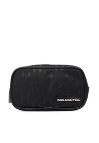 Karl Lagerfeld - KARL LAGERFELD Saszetka nerka A3M30165 Czarny. Kolor: czarny. Materiał: materiał #6