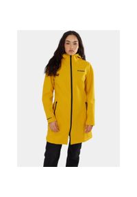 FUNDANGO - Kurtka Softshell Damska Fundango Wichita. Kolor: żółty. Materiał: softshell. Sezon: jesień, wiosna. Sport: turystyka piesza