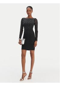 Marciano Guess Sukienka koktajlowa 6RGK02 6218A Czarny Slim Fit. Kolor: czarny. Materiał: syntetyk. Styl: wizytowy #4