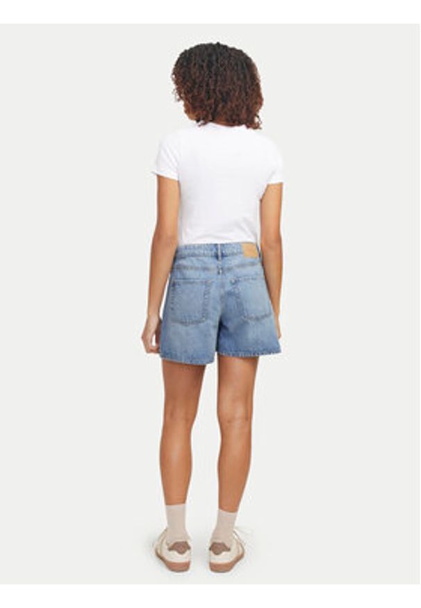 JJXX Szorty jeansowe Laura 12267289 Niebieski Relaxed Fit. Kolor: niebieski. Materiał: bawełna