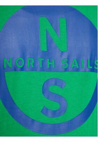 North Sails T-Shirt Basic 692972 Zielony Regular Fit. Kolor: zielony. Materiał: bawełna