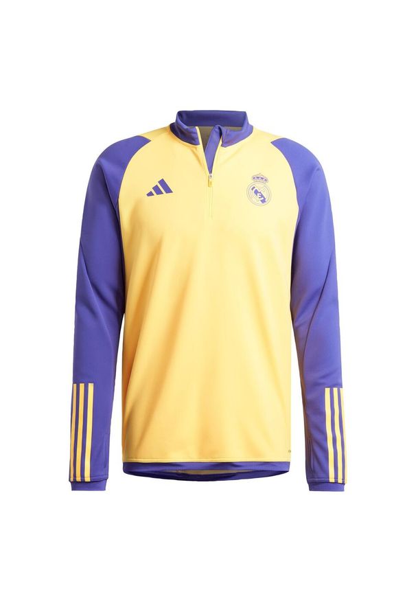 Adidas - Bluza Real Madrid Tiro 23 Training. Kolor: wielokolorowy, żółty. Materiał: materiał. Sport: piłka nożna