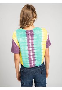 Guess T-Shirt "Tie-Dye" | W0FI1BR9XF0 | Kobieta | Wielokolorowy. Kolor: wielokolorowy. Materiał: bawełna. Wzór: nadruk, aplikacja, kolorowy #4