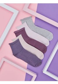 Sinsay - Skarpetki 5 pack - wielobarwny. Materiał: materiał, prążkowany #1