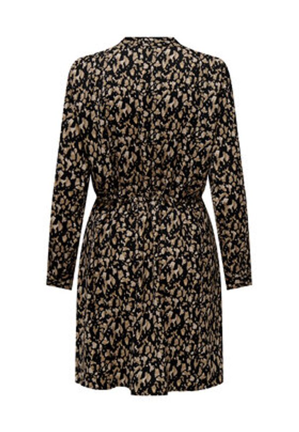 only - ONLY Sukienka codzienna Cory 15200543 Brązowy Regular Fit. Okazja: na co dzień. Kolor: brązowy. Materiał: syntetyk. Typ sukienki: proste. Styl: casual