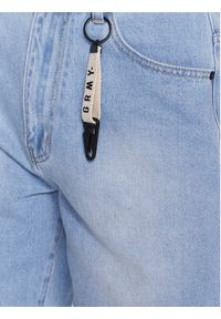 Grimey Szorty jeansowe GSJ157 Błękitny Regular Fit. Kolor: niebieski. Materiał: bawełna #3
