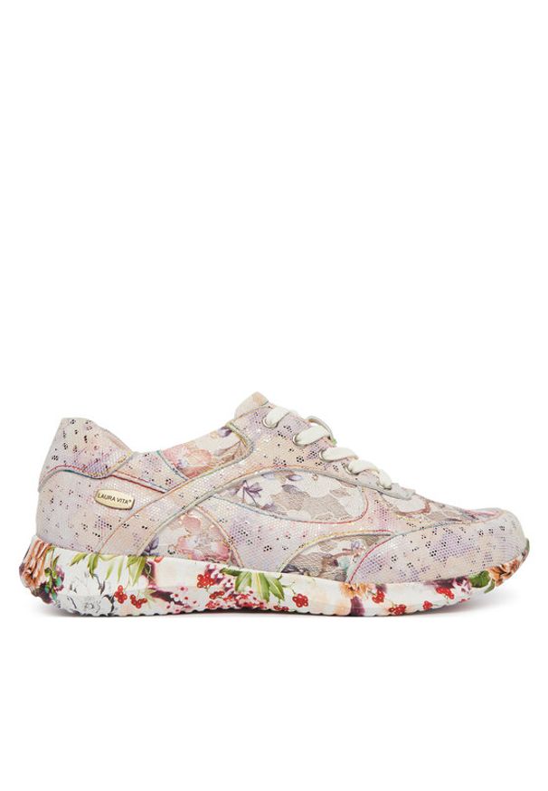 Laura Vita Sneakersy Joctao 32 Różowy. Kolor: różowy. Materiał: skóra