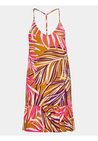 Maaji Sukienka letnia PT1738CSD002 Kolorowy Regular Fit. Materiał: syntetyk. Wzór: kolorowy. Sezon: lato #4