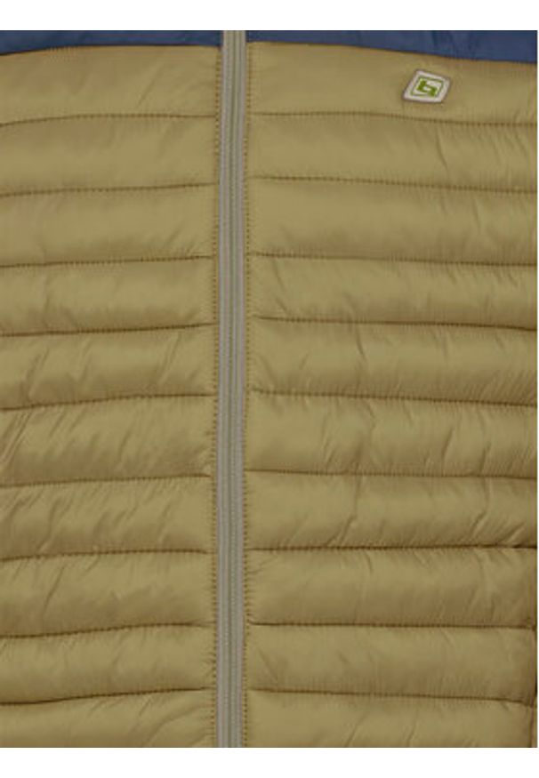 Blend Kurtka puchowa 20715260 Khaki Regular Fit. Kolor: brązowy. Materiał: syntetyk, puch