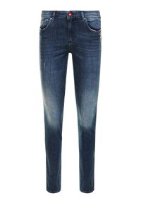 Armani Exchange Jeansy 3HYJ01 Y2NPZ 1500 Granatowy Super Skinny Fit. Kolor: niebieski. Materiał: jeans #4