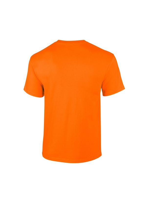 GILDAN - Ultra Bawełniana Koszulka Unisex Dla Dorosłych. Kolor: pomarańczowy. Materiał: bawełna