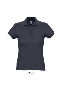 SOL'S - Polo Sol's Passion. Okazja: na co dzień. Typ kołnierza: polo. Kolor: niebieski. Styl: casual #1