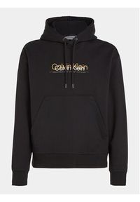 Calvin Klein Bluza K10K111815 Czarny Regular Fit. Kolor: czarny. Materiał: bawełna #5
