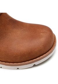 Clarks Kozaki Dabi Trim T 261526716 Brązowy. Kolor: brązowy. Materiał: nubuk, skóra #6