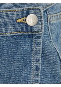 Calvin Klein Jeans Spódnica jeansowa IG0IG02371 Niebieski Regular Fit. Kolor: niebieski. Materiał: bawełna #5