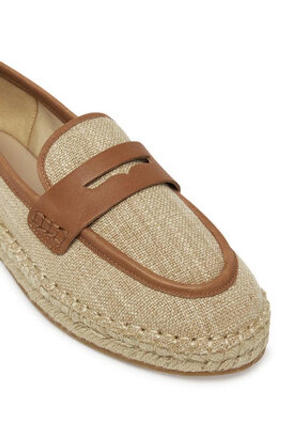 Aldo Espadryle Summercrush 13968107 Brązowy. Kolor: brązowy. Materiał: materiał