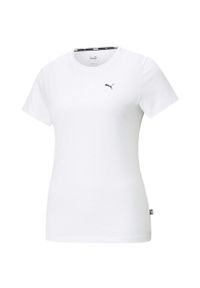 Koszulka treningowa damska Puma ESS Small Logo Tee. Kolor: biały #1