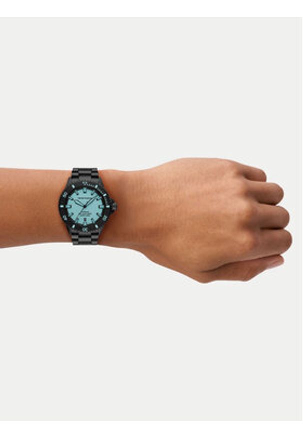 Emporio Armani Zegarek Sea Explorer AR60084 Czarny. Kolor: czarny