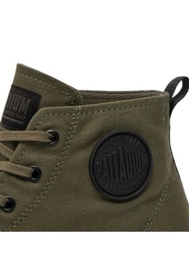 Palladium Trapery Pampa Sp20 Hi Cvs 76838-309-M Zielony. Kolor: zielony. Materiał: materiał