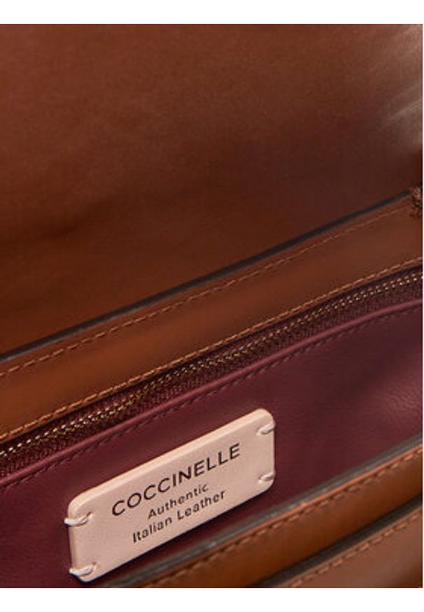 Coccinelle Torebka E1 SSK 15 01 01 Brązowy. Kolor: brązowy. Materiał: skórzane