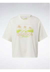 Reebok T-Shirt Classics Summer Graphic T-Shirt H49281 Biały. Kolor: biały. Materiał: bawełna #3