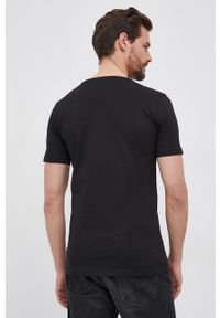 Answear Lab T-shirt bawełniany X kolekcja limitowana BE SHERO kolor czarny. Okazja: na co dzień. Kolor: czarny. Materiał: bawełna. Wzór: nadruk. Styl: wakacyjny #5