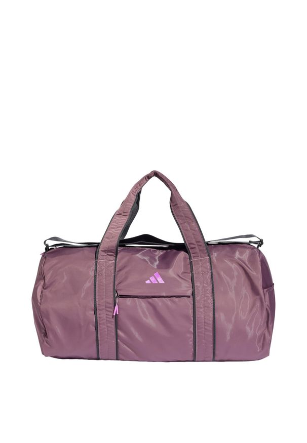 Adidas - Torba Yoga Duffel. Kolor: fioletowy, szary, wielokolorowy. Materiał: materiał