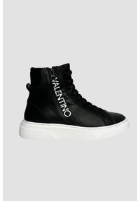 Valentino by Mario Valentino - VALENTINO Czarne sneakersy HIGH-TOP, Rozmiar 41. Kolor: czarny #1