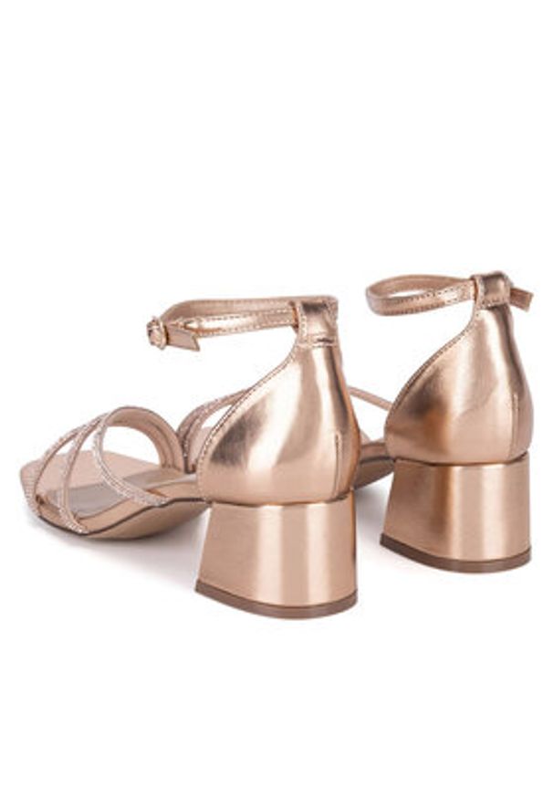 Jenny Fairy Sandały LS5664-13 Złoty. Kolor: złoty. Materiał: materiał