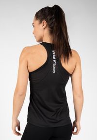 GORILLA WEAR - Koszulka fitness damska Gorilla Waer Seattle Tank Top bez rękawów. Kolor: czarny. Długość rękawa: bez rękawów. Sport: fitness