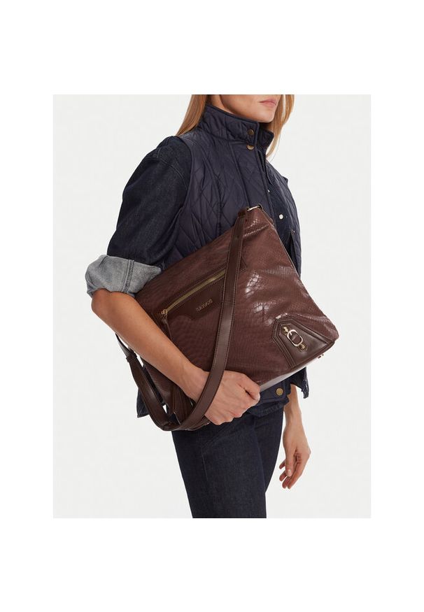 Torebka Lasocki. Kolor: brązowy