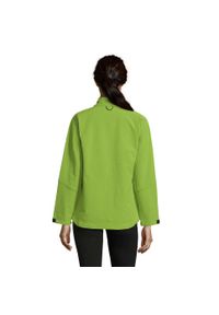 SOL'S - Kurtka Damska Roxy Soft Shell. Kolor: zielony