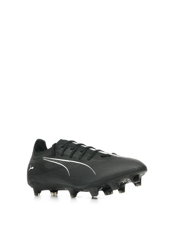 Buty piłkarskie uniseks Puma Ultra 5 Match FG/AG. Kolor: czarny. Materiał: syntetyk, tkanina, materiał. Sport: piłka nożna