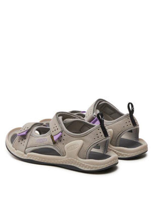 keen - Keen Sandały Drift Creek Two Strap 1026226 Szary. Kolor: szary. Materiał: materiał