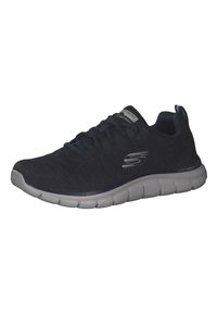 skechers - Buty do chodzenia męskie Skechers Track. Kolor: niebieski. Model: Skechers Sport. Sport: turystyka piesza, bieganie