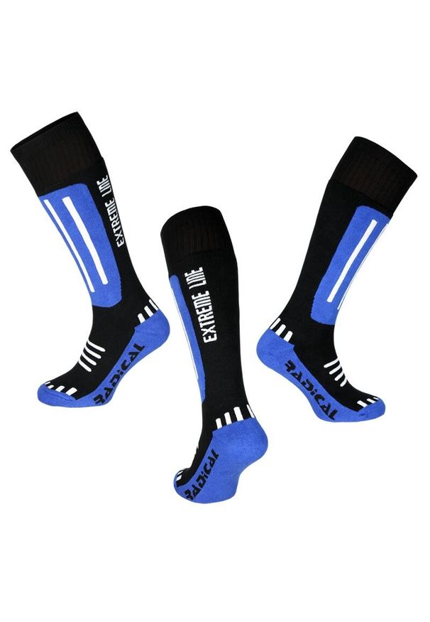 ROUGH RADICAL - Skarpetki narciarskie dla dorosłych Rough Radical Extreme line. Kolor: niebieski. Sport: narciarstwo